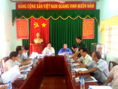 Ban pháp chế HĐND thị xã giám sát kết quả thực hiện Luật nghĩa vụ quân sự tại phường Sơn Giang
