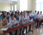 Kiểm tra, đánh giá kết quả phổ cập giáo dục – xóa mù chữ năm 2016 thị xã Phước Long.