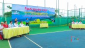 Khai mạc Giải Quần vợt thị xã Phước Long mở rộng tranh “Cúp các doang nghiệp thị xã Phước Long” lần thứ I, năm 2023