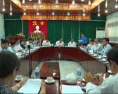 Đoàn giám sát HĐND tỉnh Bình Phước làm việc tại thị xã Phước Long.