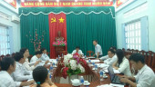 Kiểm tra việc thực hiện nhiệm vụ kiểm tra, giám sát và thi hành kỷ luật trong Đảng đối với Ban Thường vụ Thị ủy Phước Long và UBKT Thị ủy Phước Long.