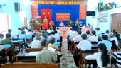 HĐND xã Phước Tín tổ chức kỳ họp thứ nhất, nhiệm kỳ 2016-2021