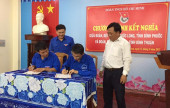 Thị đoàn Phước Long tổ chức lễ ký kết chương trình kết nghĩa với Thị đoàn La Gi  (tỉnh Bình Thuận).