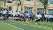 Phường Long Thủy vô địch giải bóng đá thiếu niên nhi đồng hè năm 2017
