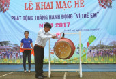 Phước Long tổ chức khai mạc hè và phát động tháng hành động vì trẻ em năm 2017