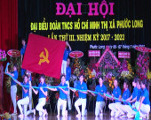 Đại hội đại biểu Đoàn TNCS Hồ Chí Minh thị xã Phước Long lần thứ 3 nhiệm kỳ 2017 – 2022