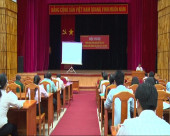 Thị ủy Phước Long tổ chức hội nghị triển khai đề án lưu trữ 13 và hướng dẫn công tác văn thư lưu trữ