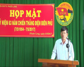 Hội cựu chiến binh thị xã Phước Long tổ chức buổi họp mặt kỷ niệm 63 năm ngày chiến thắng Điện Biên phủ