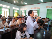 Đại biểu Quốc Hội tỉnh Bình Phước khóa 14 tiếp xúc với cử tri thị xã Phước Long