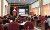 Thị xã Phước Long tham dự Hội nghị trực tuyến tập huấn nghiệp vụ thực hiện cơ chế một cửa, một cửa liên thông trong giải quyết thủ tục hành chính năm 2018