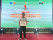 Gương thanh niên tiêu biểu tỉnh Bình Phước tham gia chương trình “Tỏa sáng nghị lực Việt” năm 2020.