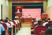 HỌP THÀNH VIÊN UBND THỊ XÃ PHƯỚC LONG THÁNG 11 NĂM 2022