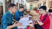 Khám sức khỏe cho nam thanh niên thực hiện nghĩa vụ quân sự năm 2023 phường Long Thủy
