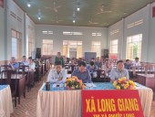 MTTQ XÃ LONG GIANG TỔ CHỨC HỘI NGHỊ LẦN THỨ IX, KHÓA III, NHIỆM KỲ 2019 – 2024