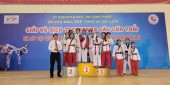 Phước Long giành giải nhì toàn đoàn Giải vô địch Taekwondo các lứa tuổi năm 2023