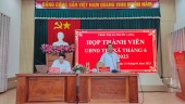 Họp thành viên UBND thị xã Phước Long tháng 6 năm 2023