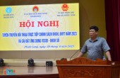 Hội nghị tuyên truyền, đối thoại trực tiếp chính sách BHXH,  BHYT năm 2023 và hướng dẫn cài đặt ứng dụng VSSID-BHXH số tại thị xã Phước Long