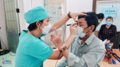 Bình Phước 241 bệnh nhân nghèo được phẫu thuật mắt miễn phí