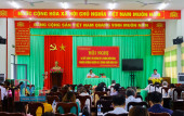 Hội nghị sơ kết công tác Đảng bộ phường Thác Mơ 6 tháng đầu năm 2024