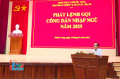 Phước Long phát lệnh gọi công dân nhập ngũ năm 2025