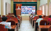 Thị xã Phước Long tham gia hội nghị trực tuyến đánh giá triển khai đề án 06/CP quý 1 năm 2025