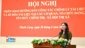 Hội nghị triển khai hướng dẫn công tác chỉnh lý tài liệu và số hóa tài liệu tại các cơ quan, tổ chức Đảng, tổ chức chính trị - xã hội