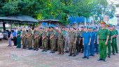 Long Phước mít tinh, diễu hành hưởng ứng tháng hành động phòng chống ma túy 26/6