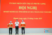 Phước Long Hội nghị sơ kết đánh giá tình hình kinh tế xã hội 6 tháng đầu năm 2025