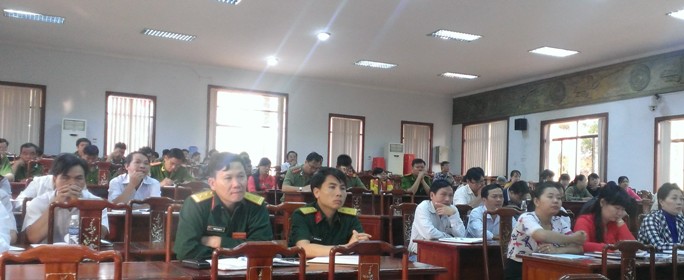 Thị xã Phước Long tổ chức hội nghị tập huấn các nội dung công tác bảo vệ bí mật nhà nước