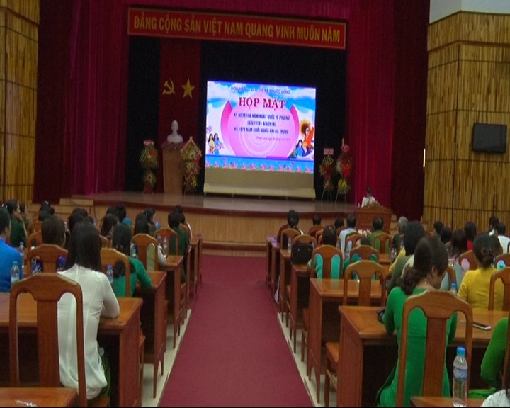 Thị xã Phước Long tổ chức họp mặt kỷ niệm 108 năm ngày quốc tế phụ nữ