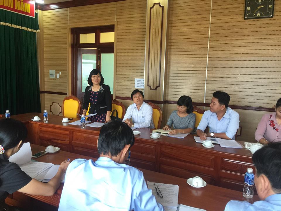 Phước Long tiếp và làm việc với Ban tổ chức Cuộc thi sáng tạo thanh thiếu nhiên nhi đồng tỉnh Bình Phước lần thứ XI (2017 – 2018)