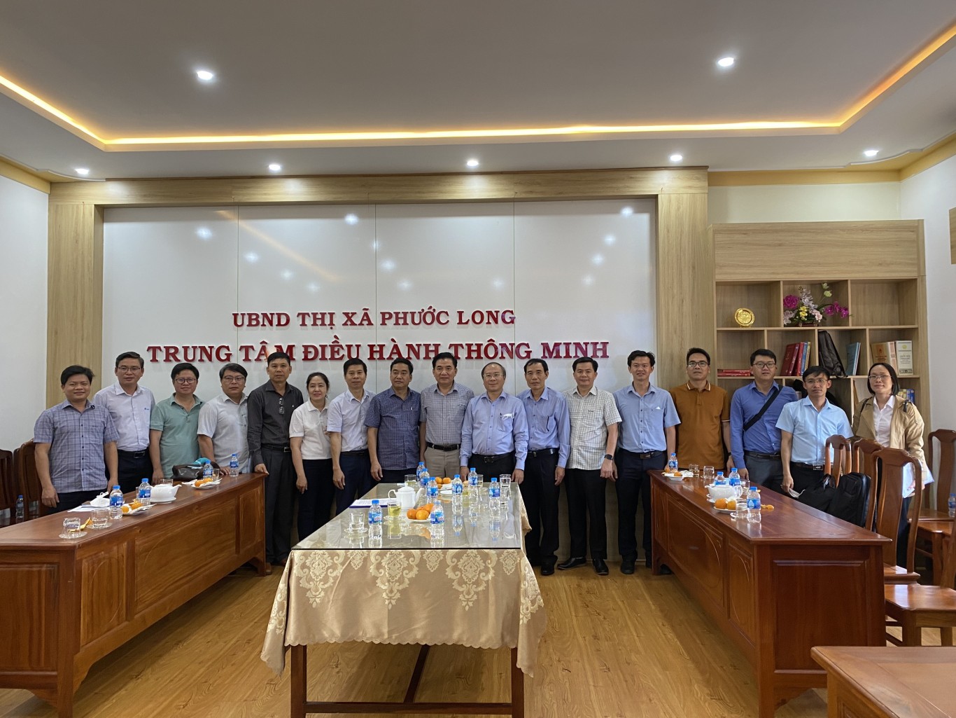 Thị xã Phước Long tiếp đoàn công tác của tỉnh Đắk Lắk tham quan, học tập mô hình hoạt động Trung tâm Điều hành thông minh thị xã Phước Long (IOC)