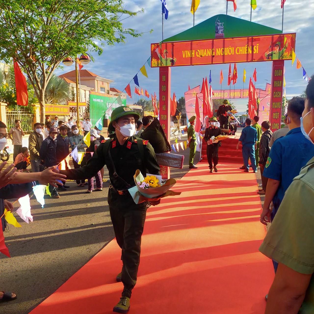 Phước Long tổ chức lễ giao nhận quân năm 2022