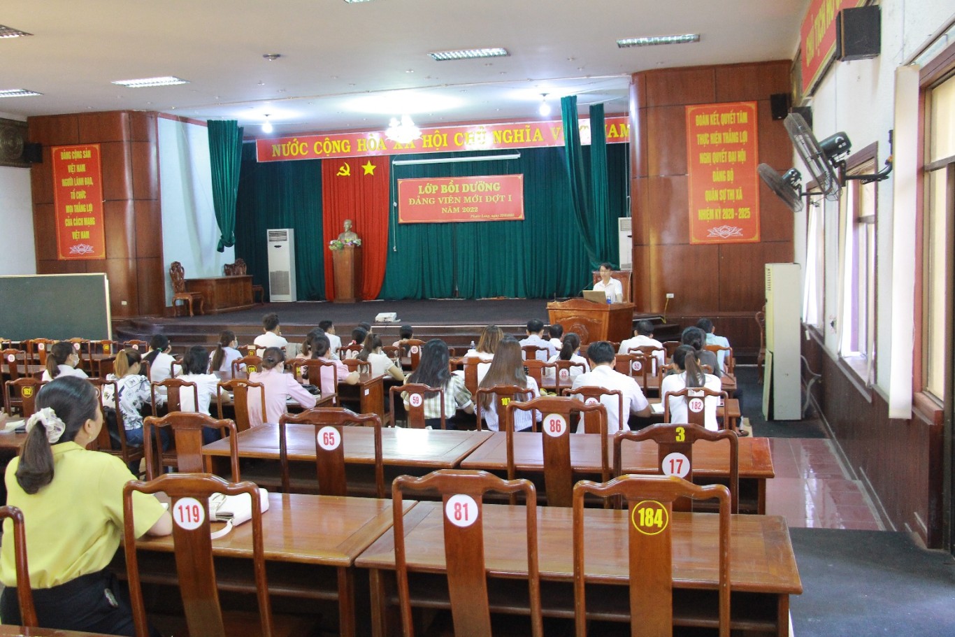 Phước Long khai giảng lớp Bồi dưỡng đảng viên mới đợt 1 năm 2022